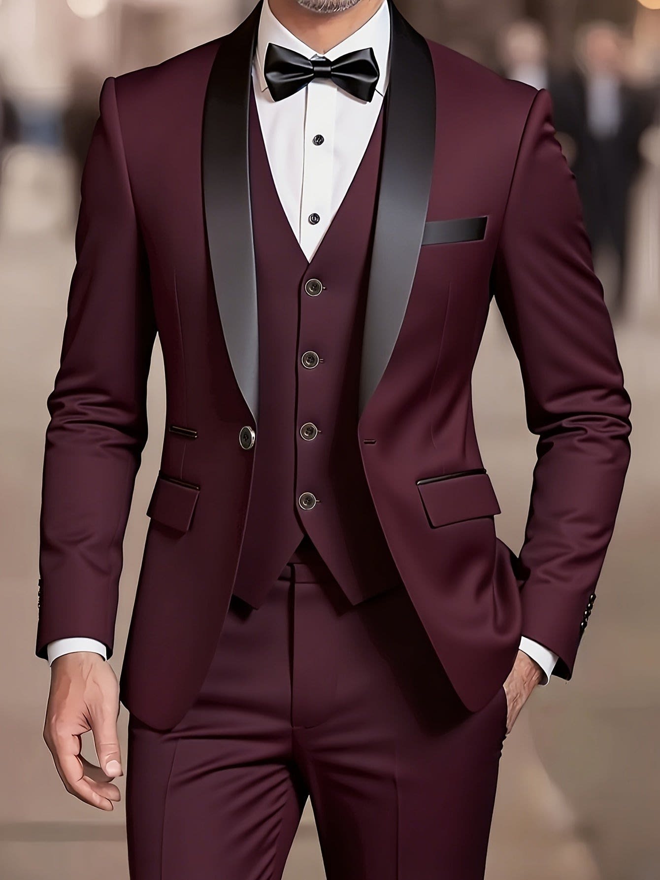 Alban Notch Lapel Tailored Three Piece Suit_6