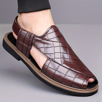 Bridger Woven Slip On Sandals