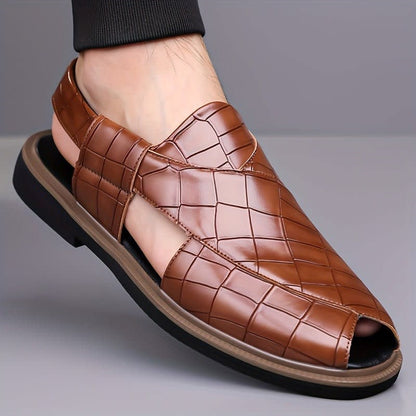 Bridger Woven Slip On Sandals_8