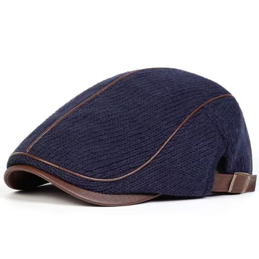 Ridley Piped Trim Flat Cap_1