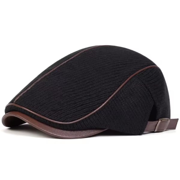 Ridley Piped Trim Flat Cap
