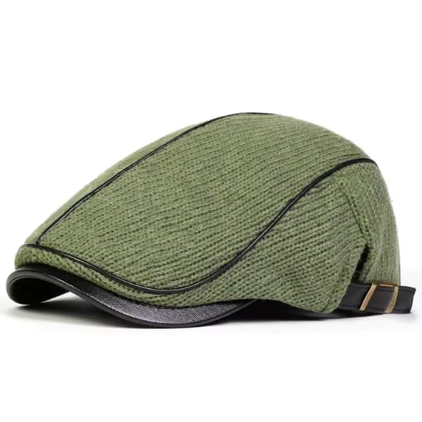 Ridley Piped Trim Flat Cap