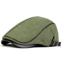 Ridley Piped Trim Flat Cap