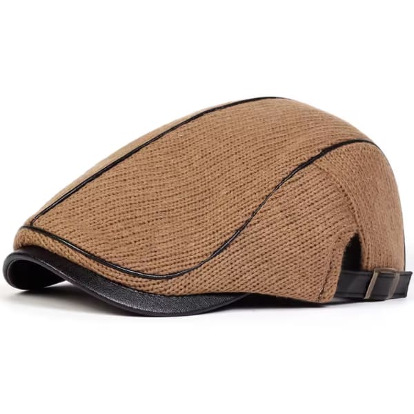 Ridley Piped Trim Flat Cap