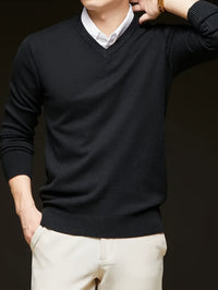 Hampton Fine Gauge V Neck Jumper