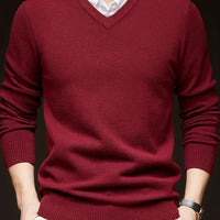Hampton Fine Gauge V Neck Jumper