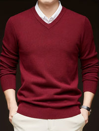 Hampton Fine Gauge V Neck Jumper