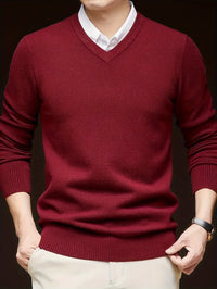 Hampton Fine Gauge V Neck Jumper