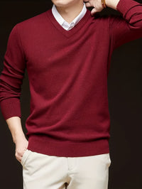 Hampton Fine Gauge V Neck Jumper