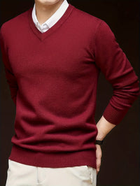 Hampton Fine Gauge V Neck Jumper