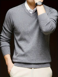 Hampton Fine Gauge V Neck Jumper