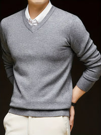 Hampton Fine Gauge V Neck Jumper