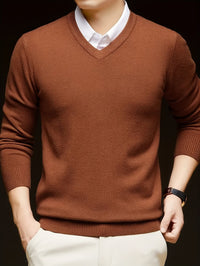 Hampton Fine Gauge V Neck Jumper