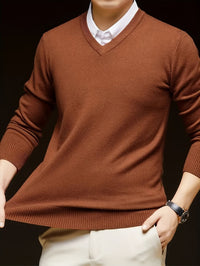 Hampton Fine Gauge V Neck Jumper