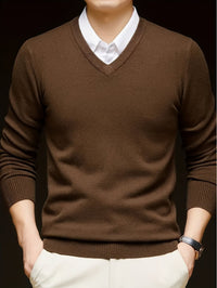 Hampton Fine Gauge V Neck Jumper