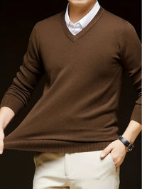 Hampton Fine Gauge V Neck Jumper