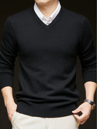 Hampton Fine Gauge V Neck Jumper