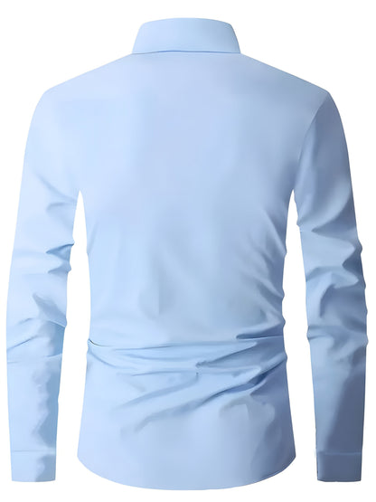 Mathias Long Sleeve Button Up Dress Shirt_4