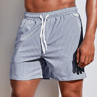 Sutton Fine Stripe Swim Shorts
