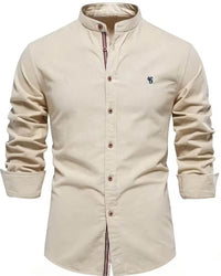 Lawson Band Collar Long Sleeve Shirt