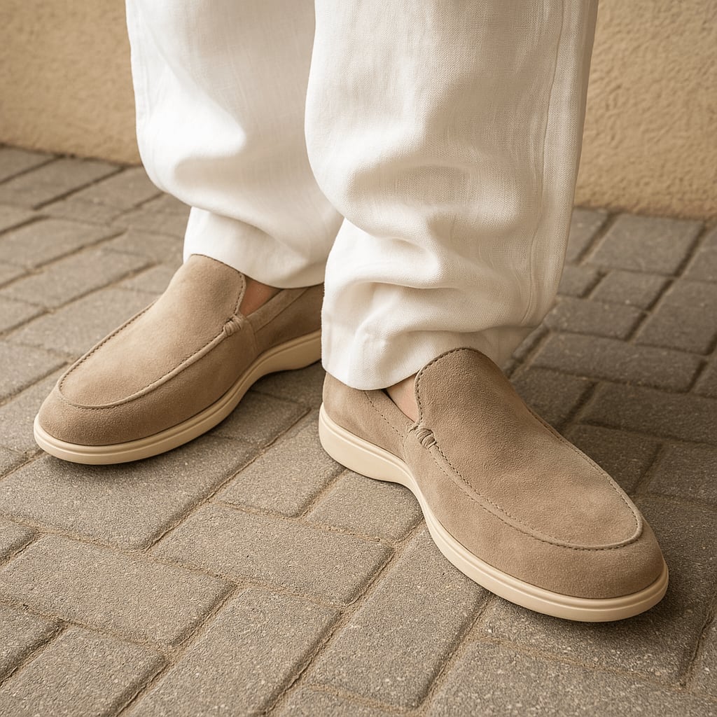 Havelock Suede Slip On Loafer