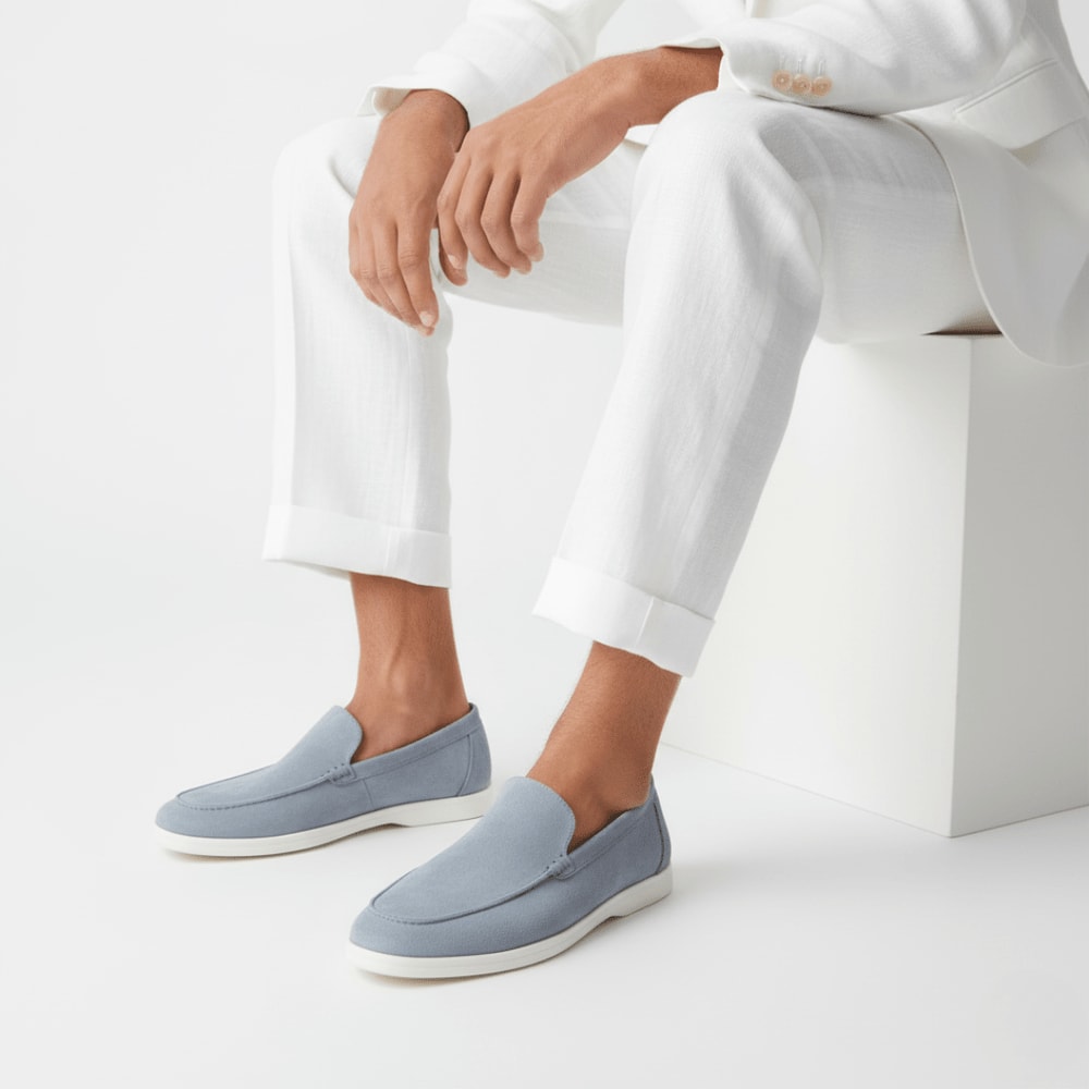 Havelock Suede Slip On Loafer_5