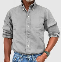Seth Washed Button Down Long Sleeve Shirt