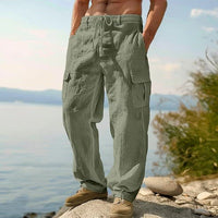 Rudy Wide Leg Drawstring Cargo Pants