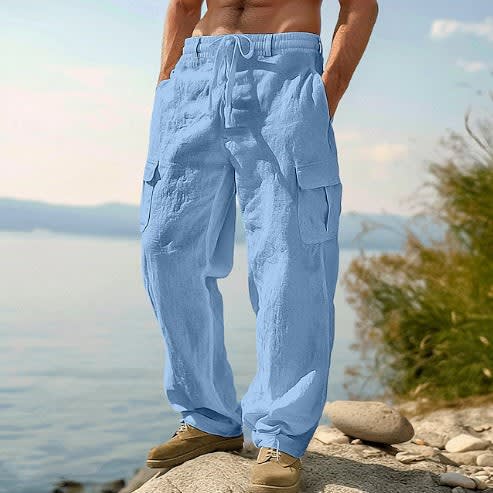 Rudy Wide Leg Drawstring Cargo Pants_2