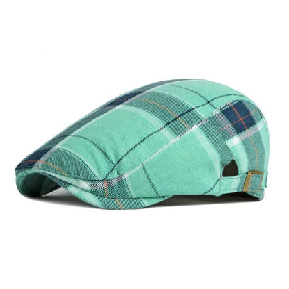 Quill Plaid Check Flat Cap_4