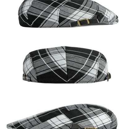 Quill Plaid Check Flat Cap_5