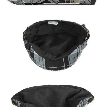 Quill Plaid Check Flat Cap_6