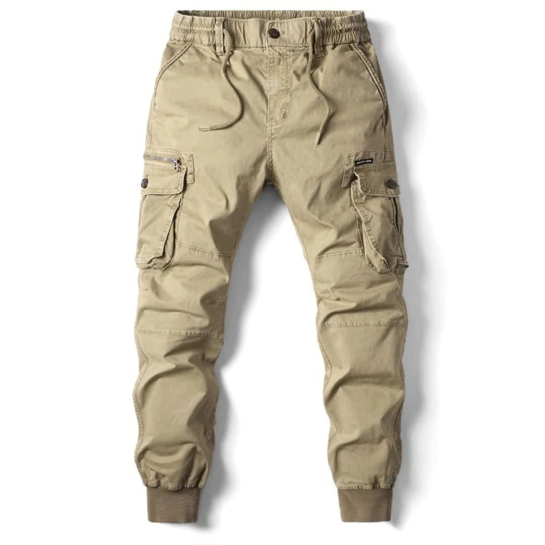 Pemberton Ribbed Cuff Cargo Joggers