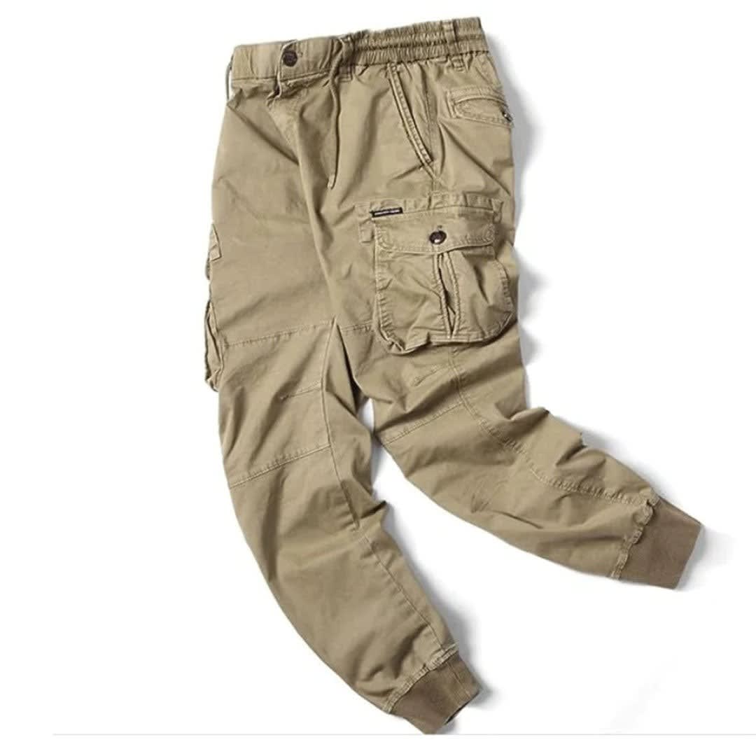 Pemberton Ribbed Cuff Cargo Joggers