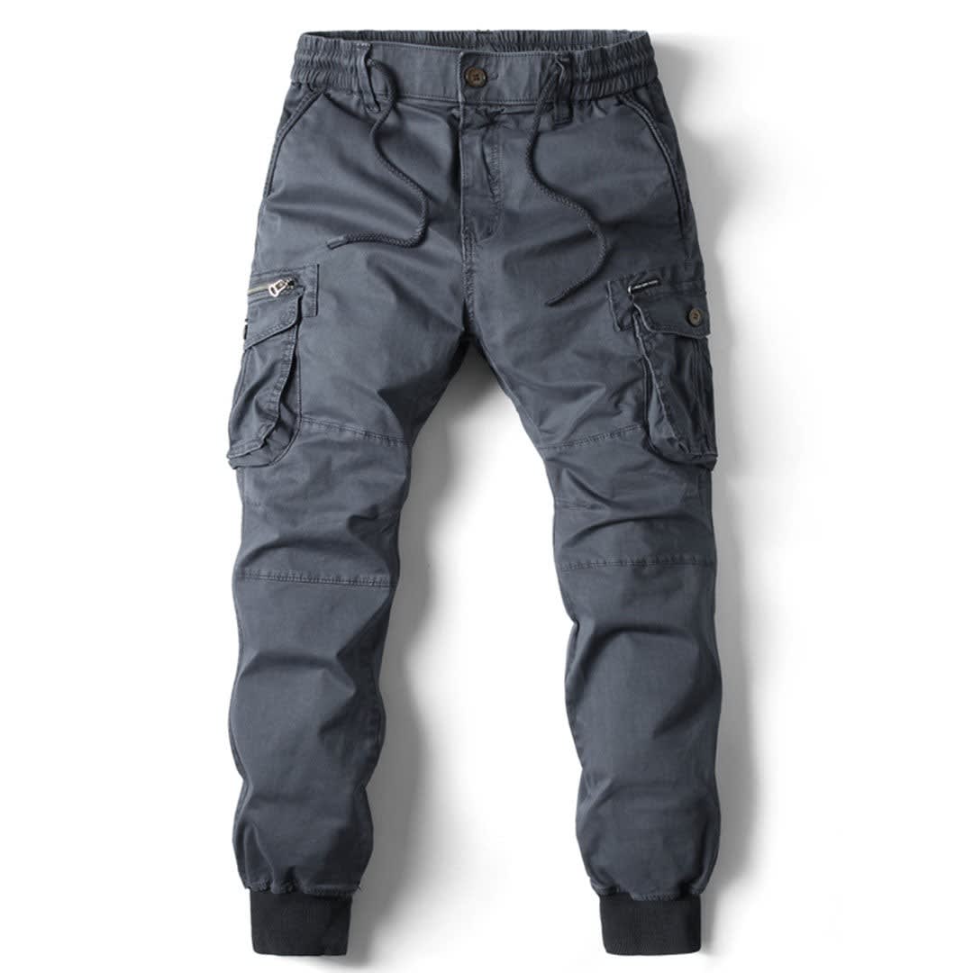 Pemberton Ribbed Cuff Cargo Joggers