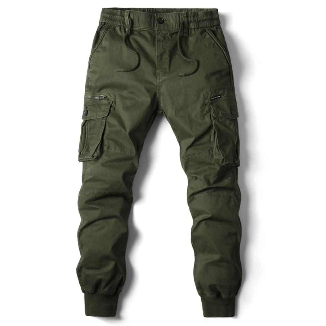Pemberton Ribbed Cuff Cargo Joggers