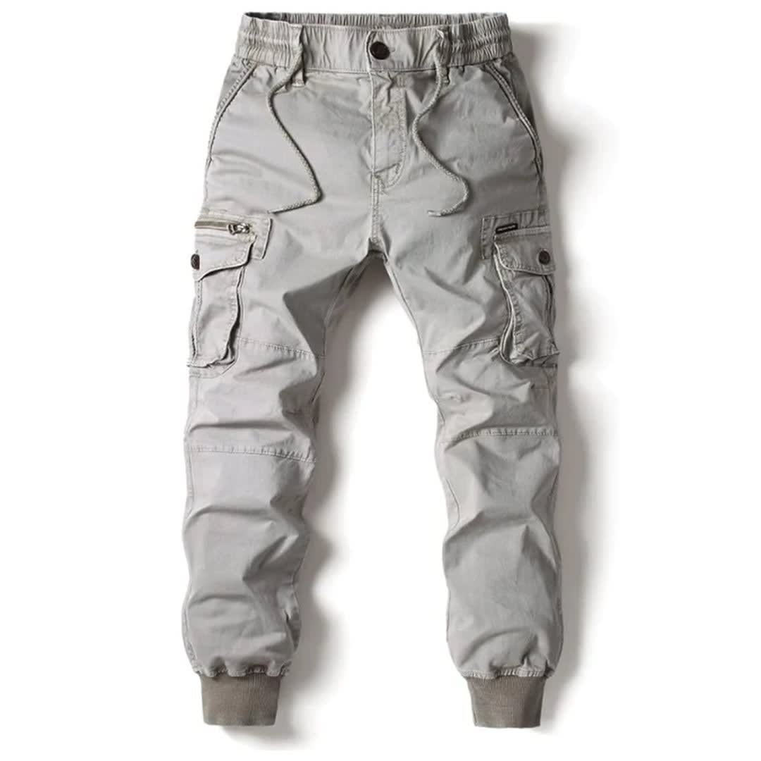 Pemberton Ribbed Cuff Cargo Joggers