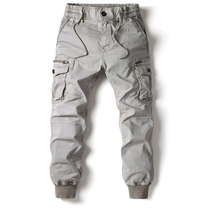 Pemberton Ribbed Cuff Cargo Joggers_8
