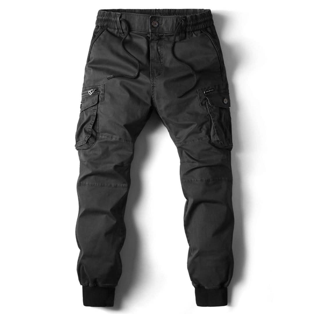 Pemberton Ribbed Cuff Cargo Joggers