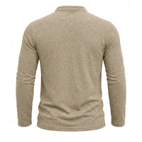 Gawain Garment Dyed Chest Pocket Henley