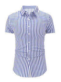 Massey Wide Stripe Short Sleeve Shirt