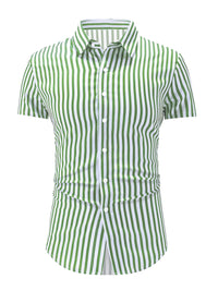 Massey Wide Stripe Short Sleeve Shirt