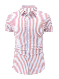 Massey Wide Stripe Short Sleeve Shirt