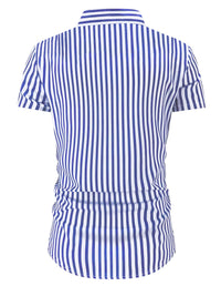 Massey Wide Stripe Short Sleeve Shirt