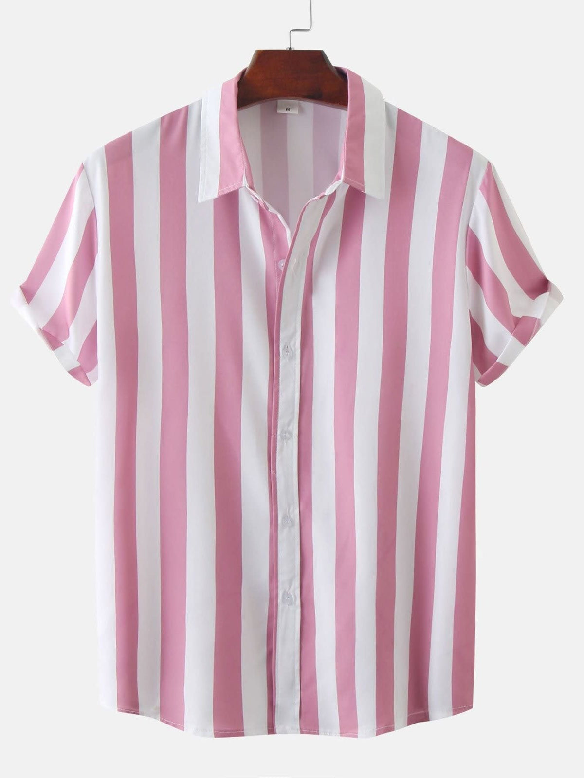 Jameson Wide Stripe Shirt and Swim Shorts Set