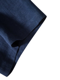 Crispin Linen Blend Camp Shirt and Shorts Set