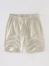 Crispin Linen Blend Camp Shirt and Shorts Set