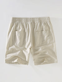 Crispin Linen Blend Camp Shirt and Shorts Set