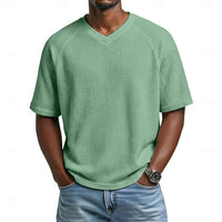 Finlay Waffle Texture V Neck T-Shirt