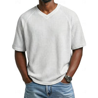 Finlay Waffle Texture V Neck T-Shirt